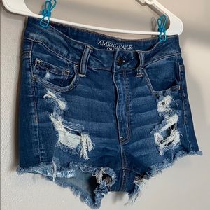 American Eagle Lace Pocket Shorts Size 8